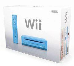Blue Nintendo Wii System (Wii)