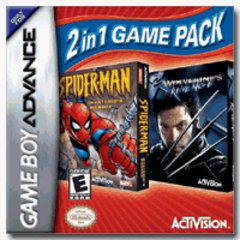 Spiderman Mysterio's Menace / X-2 Wolverines Revenge (GameBoy Advance)