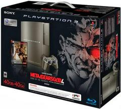 Metal Gear Solid 4 Gray Kojima Bundle Playstation 3