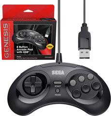 Retro-Bit Sega 8-Button Arcade Pad USB Controller (Nintendo Switch)