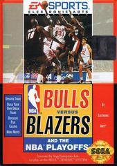 Bulls Vs Blazers and the NBA Playoffs (Sega Genesis)
