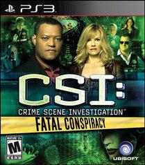 CSI: Fatal Conspiracy Playstation 3