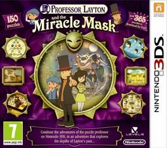 Professor Layton and the Miracle Mask (PAL Nintendo 3DS)