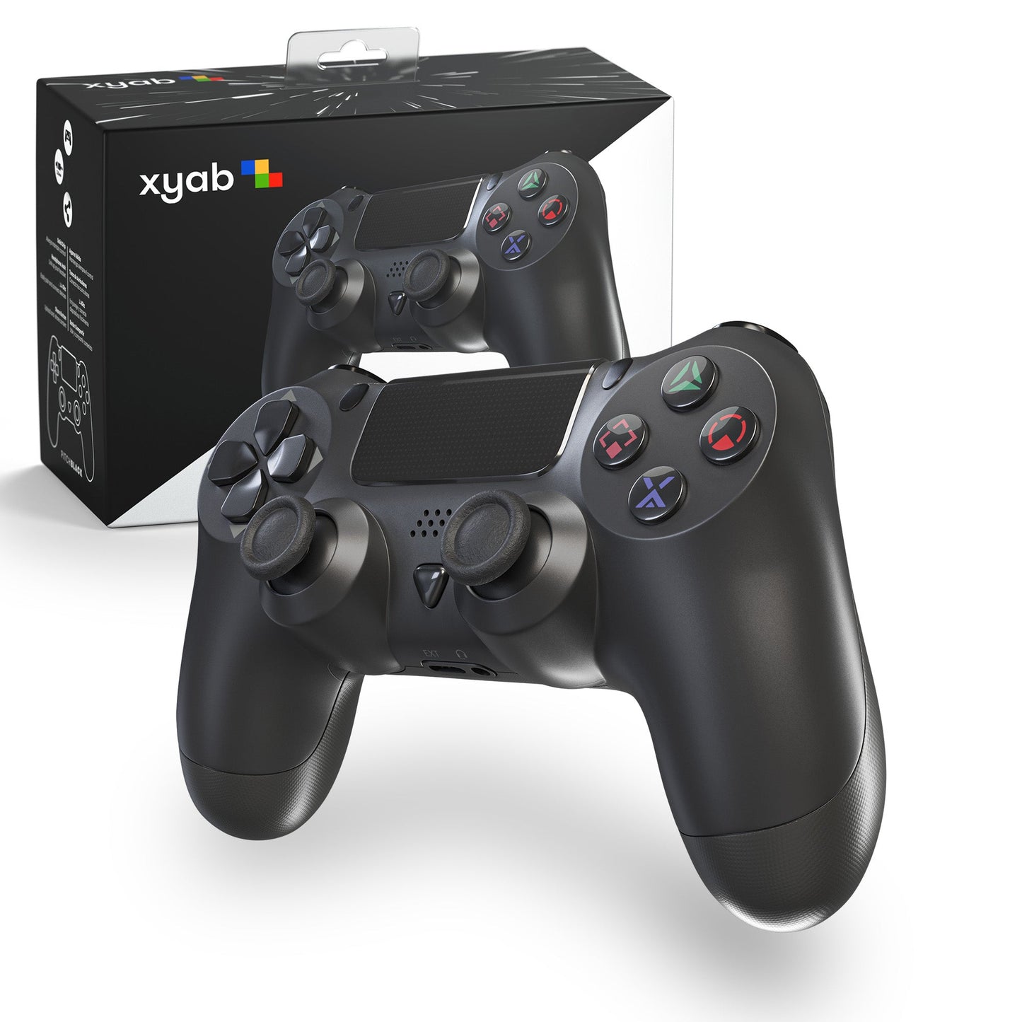 3rd Party Black Playstation 4 Controller (XYAB) (PlayStation 4)