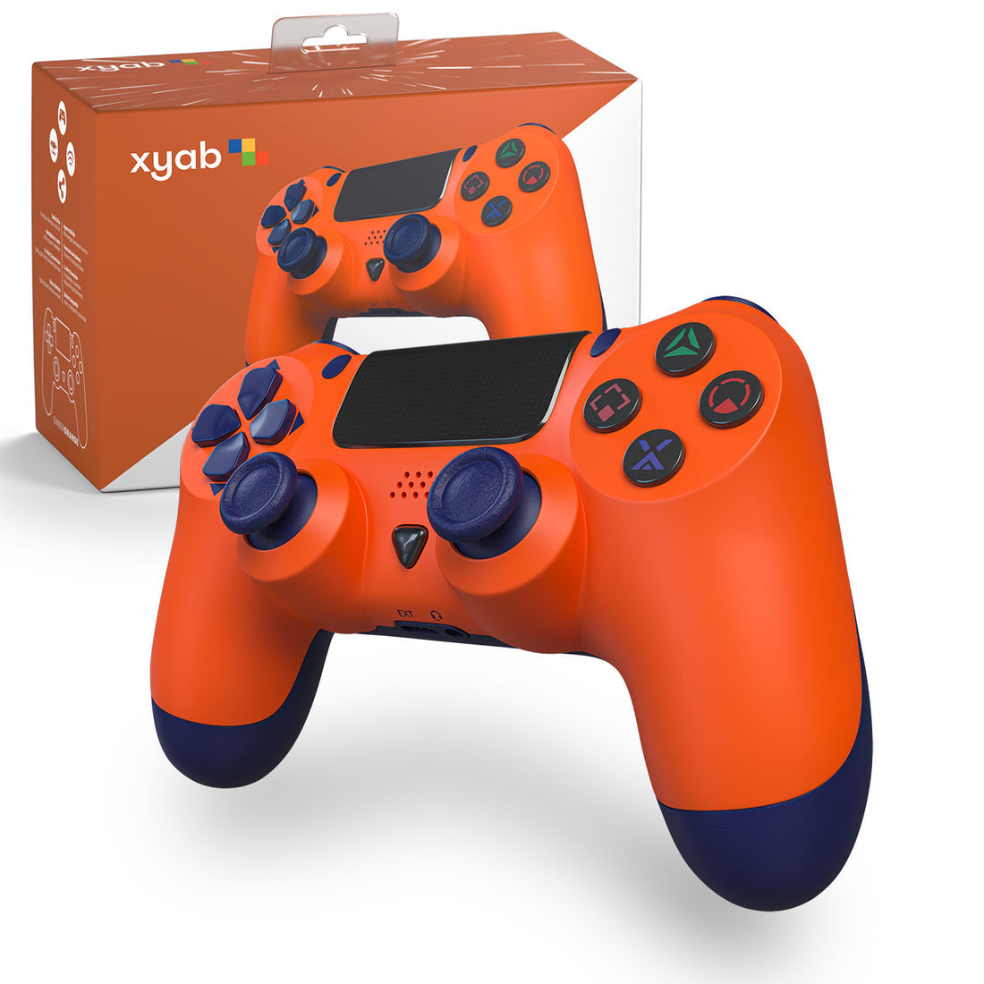 3rd Party Playstation 4 Controller Ember Orange (XYAB) (PlayStation 4)