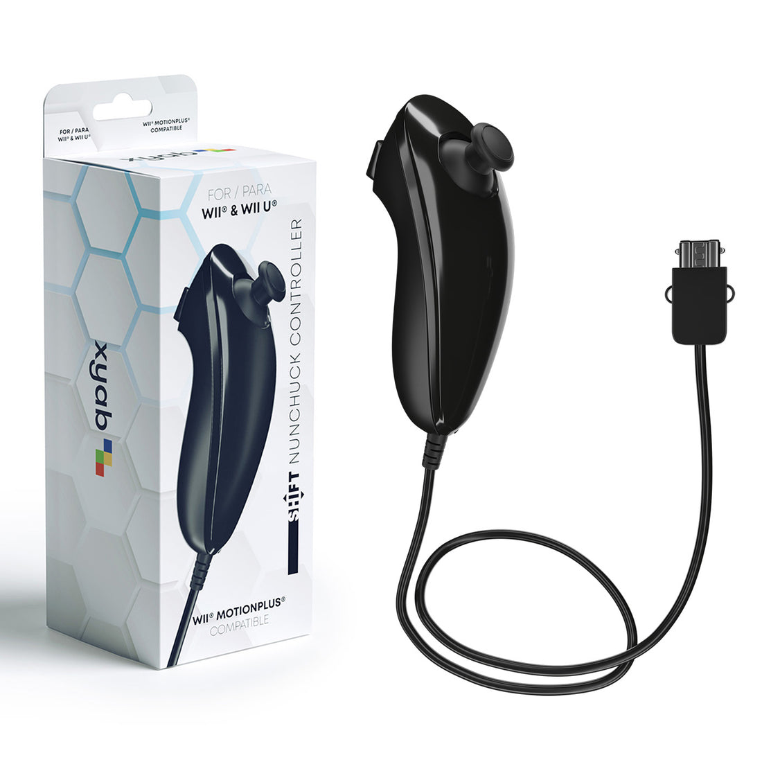 3rd Party Wii Nunchuck Black (XYAB) (Wii)