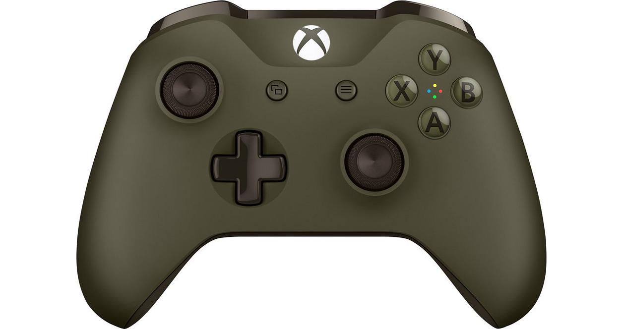 Microsoft - Xbox Wireless Controller for Xbox One (Military Green)