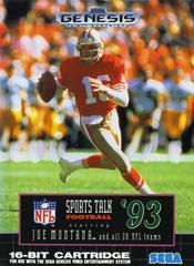 Sports Talk Football '93 Starring Joe Montana | (LS) (Sega Genesis)