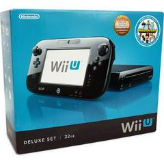 Wii U Console Deluxe Black 32GB | (CIB) (Wii U)