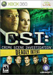 CSI: Crime Scene Investigation: Deadly Intent | (CIB) (Xbox 360)