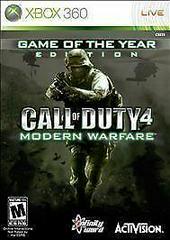 Call of Duty 4 Modern Warfare [Game of the Year] | (CIB) (Xbox 360)