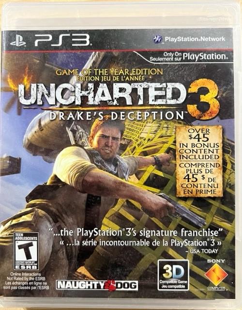 Uncharted 3: Drake's Deception [Game Of The Year] [Not For Resale] (Playstation 3)