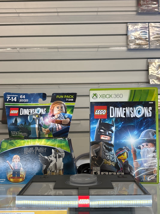 LEGO Dimensions Bundle- Game, Portal, and Harry Potter Figures (Xbox 360)
