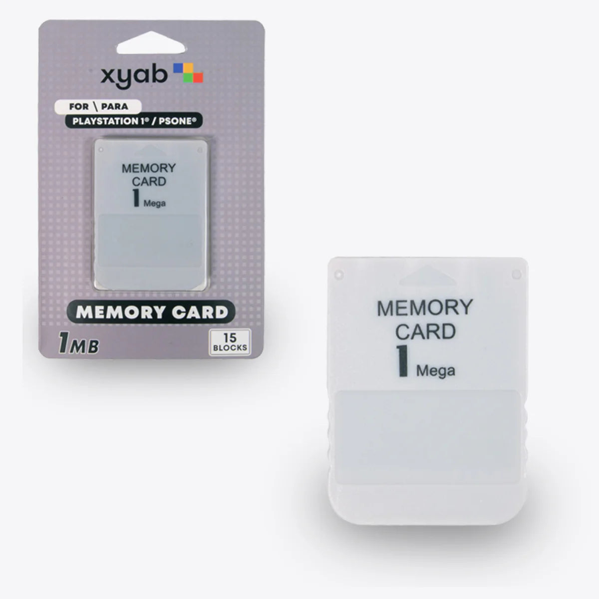 1MB Memory Card | XYAB | (NEW) (Playstation)