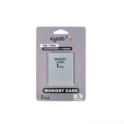 1MB Memory Card | XYAB | (NEW) (Playstation)