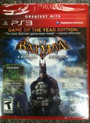 Batman: Arkham Asylum [Game of the Year Greatest Hits] | (CIB) (Playstation 3)