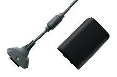 Black Play and Charge Kit Xbox 360