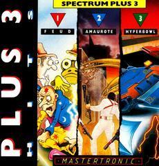 Plus 3 Hits: Feud & Amaurote & Hyperbowl [+3 Disk] (ZX Spectrum)