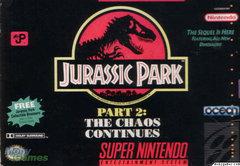 Jurassic Park Part 2: The Chaos Continues [Limited Run] (Super Nintendo)