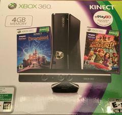 Xbox 360 Slim 4GB Console Kinect Disneyland Adventures Bundle Xbox 360