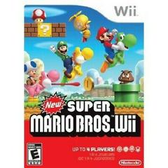 New Super Mario Bros Wii [White Case] (Wii)