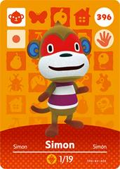 Simon #396 [Animal Crossing Series 4] (Amiibo Cards)