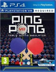 VR Ping Pong: Table Tennis Simulator (PAL Playstation 4)