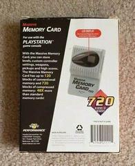 Massive Memory Card 720 Playstation