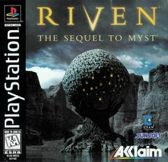 Riven The Sequel to Myst Playstation