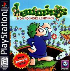 Lemmings and Oh No More Lemmings Playstation