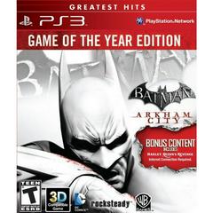 Batman: Arkham City [Game of the Year Greatest Hits] Playstation 3