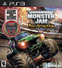 Monster Jam: Path of Destruction with Wheel Playstation 3