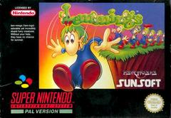 Lemmings (PAL Super Nintendo)