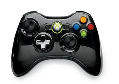 Xbox 360 Wireless Controller [Black Chrome] Xbox 360