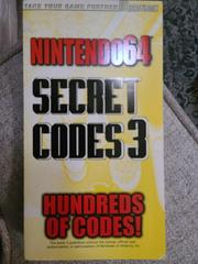 Nintendo64 Secret Codes 3 (Strategy Guide)