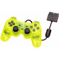 Lemon Yellow Dual Shock Controller Playstation 2