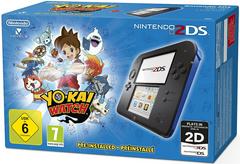 Nintendo 2DS Black + Blue [Yo-Kai Watch Pre-installed] (PAL Nintendo 3DS)