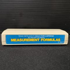 Measurement Formulas (TI-99)