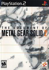 Document of Metal Gear Solid 2 Playstation 2