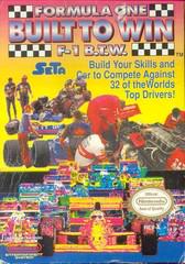 Formula One Built To Win NES