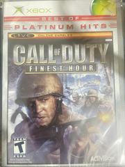 Call Of Duty Finest Hour [Best Of Platinum Hits] Xbox