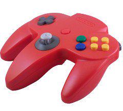 Red Controller Nintendo 64