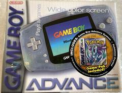 Gameboy Advance Glacier Console [Pokemon Crystal Bundle] (GameBoy Advance)