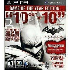 Batman: Arkham City [Game of the Year] (Playstation 3)