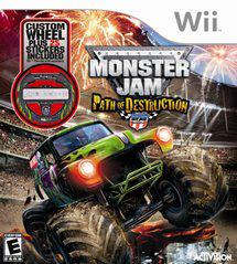 Monster Jam: Path of Destruction with Wheel (Wii)