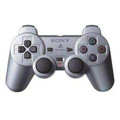 Silver Dual Shock Controller Playstation 2