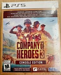 Company of Heroes 3: Console Edition [Steelbook] Playstation 5