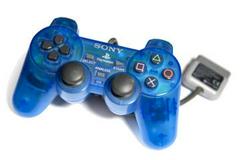 Clear Blue Dual Shock Controller Playstation