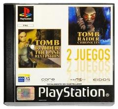 2 Games Tomb Raider Chronicles & The Last Revelation (PAL Playstation)