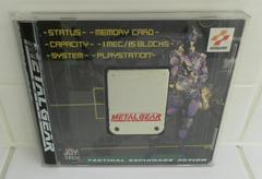 Metal Gear Solid Memory Card (PAL Playstation)